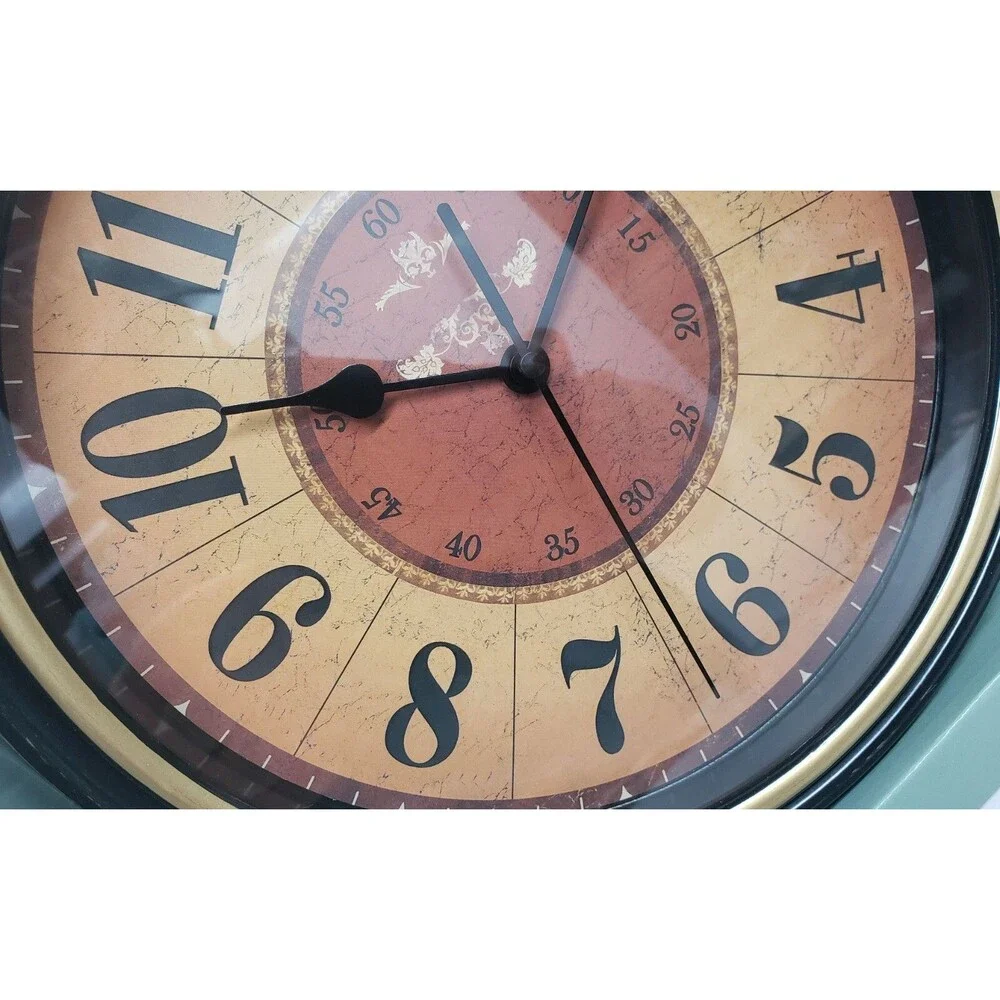 Kitchen Plastic Decorative Wall Clock,12